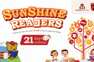 Trải nghiệm 21 ngày đọc thú vị cùng Sunshine Maple Bear qua dự án Sunshine Readers