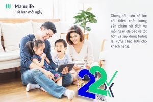 Manulife Việt Nam: Kỷ niệm 22 năm thành lập