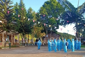 Bắc Hà (Lào Cai): Kích hoạt các khu cách ly tập trung cho người dân về từ vùng dịch Bắc Giang