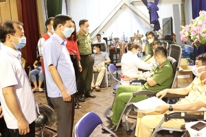 Phú Thọ: Ngày hội hiến máu tình nguyện “Tình người Phong Châu”