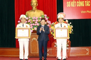 Công an tỉnh Vĩnh Phúc đạt nhiều kết quả quan trọng trong 6 tháng đầu năm