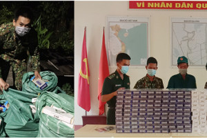 An Giang: Phát hiện vụ buôn lậu trong đêm, thu giữ 1.750 gói thuốc lá ngoại