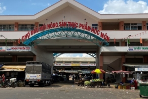 TP. HCM: Chợ đầu mối nông sản Hóc Môn tạm dừng hoạt động thêm 11 ngày để phòng chống dịch Covid-19