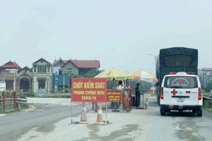 Bắc Ninh: Dừng hoạt động 5 chốt liên ngành cấp tỉnh kiểm soát dịch Covid-19