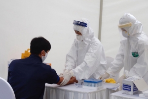 TP.HCM: Dự kiến triển khai 200.000 xét nghiệm kháng nguyên nhanh virus SARS-COV-2 mỗi ngày
