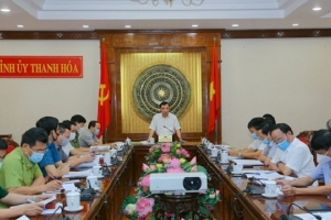 Thanh Hóa: Giao ban công tác nội chính, phòng chống tham nhũng 6 tháng đầu năm 2021