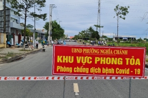 Quảng Ngãi: Thêm 2 huyện áp dụng Chỉ thị 16 từ ngày 10/7