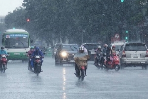 Dự báo thời tiết 14/7: Miền Bắc mưa giông vài nơi