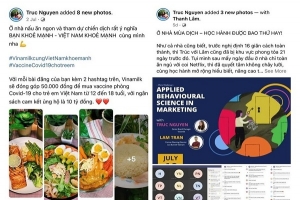 Mạng xã hội sôi động hơn bao giờ hết với tinh thần ‘Bạn khỏe mạnh, Việt Nam khỏe mạnh’