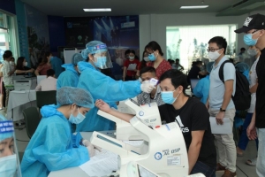 Vĩnh Phúc: Tổ chức tiêm vắc xin phòng Covid-19 cho công nhân Công ty Piaggio Việt Nam