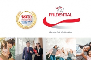 Prudential là công ty bảo hiểm nhân thọ nước ngoài uy tín nhất năm 2021