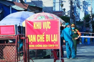 Thị xã An Nhơn (Bình Định): Nâng mức giãn cách xã hội 2 phường có người mắc Covid-19