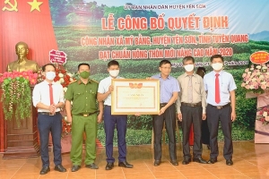Tuyên Quang: Xã Mỹ Bằng đạt chuẩn nông thôn mới nâng cao