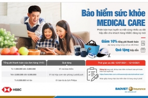 Bảo hiểm Bảo Việt và HSBC ra mắt phiên bản trực tuyến bảo hiểm sức khỏe Medical Care cùng nhiều ưu đãi hấp dẫn