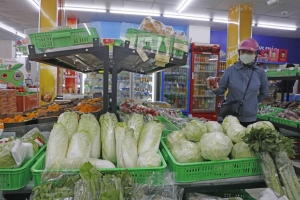 Hà Nội: Siêu thị tăng gấp 3 lượng hàng, không có cảnh chen lấn mua đồ tích trữ