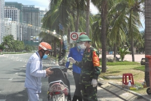 Công an TP.Đà Nẵng: Siết chặt vòng đai vùng tâm dịch quận Sơn Trà “nội bất xuất, ngoại bất nhập”