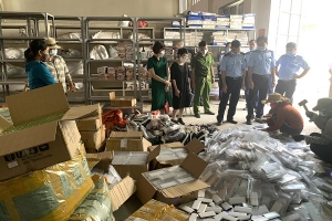Hòa Bình: Tịch thu và tiêu hủy trên 6.000 sản phẩm là hàng giả, kém chất lượng, không rõ nguồn gốc xuất xứ