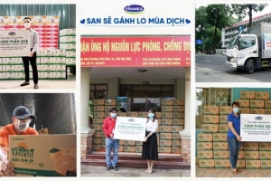Vinamilk trao ‘quà sức khỏe’, cùng cộng đồng vượt qua đại dịch Covid - 19