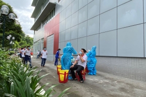 Công viên phần mềm Quang Trung: Điểm sáng trong cuộc chiến chông dịch Covid-19