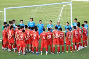 Huấn luyện viên Park Hang-seo chốt danh sách 25 cầu thủ đi Saudi Arabia dự vòng loại thứ 3 World Cup 2022