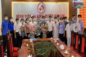 Thanh Hóa: Đoàn cán bộ y, bác sỹ Bệnh viện Đa khoa huyện Hậu Lộc chi viện cho miền Nam chống dịch