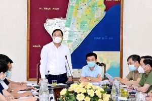 Huyện Hải Hậu (Nam Định): Thực hiện giãn cách xã hội đối với một số địa bàn vùng có dịch