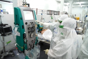 JICA hỗ trợ Bệnh viện Trung ương (Huế) tăng khả năng ứng phó với đại dịch Covid-19