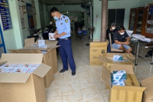 Tiền Giang: Phát hiện phương tiện vận chuyển dụng cụ bắn cồn nhập lậu không có hóa đơn chứng từ