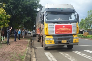 Gia Lai: Hỗ trợ vận chuyển miễn phí hàng hóa thiết yếu