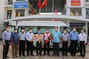 An Giang: Tổ chức tiếp nhận vật tư y tế hỗ trợ công tác phòng, chống dịch COVID-19