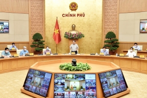 Thủ tướng Phạm Minh Chính chủ trì cuộc họp Ban Chỉ đạo Quốc gia phòng, chống dịch COVID-19