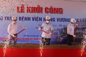 Khởi công xây dựng Bệnh viện Hùng Vương Gia Lai quy mô 300 giường bệnh