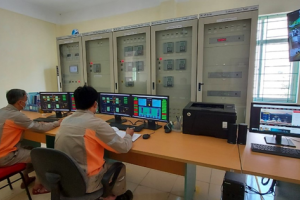 Nhà máy Thủy điện Nậm Nghẹ lần đầu tiên phát điện đạt mốc trên 5,2 triệu kWh/tháng