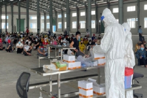Bình Dương: Các doanh nghiệp kiến nghị tự test nhanh Covid-19 nhằm giảm chi phí