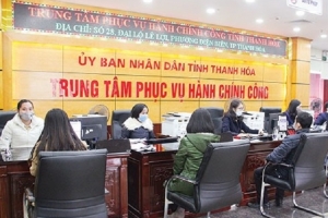 Thanh Hóa: Nâng cao chỉ số hài lòng về sự phục vụ hành chính và chỉ số CCHC
