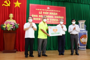 Đồng Nai: Tổ chức lễ tiếp nhận nguồn lực ủng hộ phòng chống dịch Covid-19