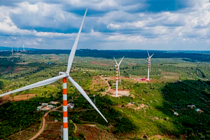 Cuối tháng 9, có 6 nhà máy điện gió với tổng công suất 272,4 MW được công nhận vận hành thương mại
