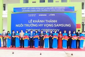 Samsung khánh thành “Trường học Hy vọng” thứ ba tại tỉnh Bắc Giang