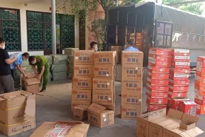 Bắc Ninh: Phát hiện xe tải vận chuyển hơn 4.500 sản phẩm mỹ phẩm nhập lậu