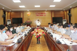 Thanh Hóa: Chuẩn bị chương trình tôn vinh doanh nghiệp, doanh nhân năm 2021