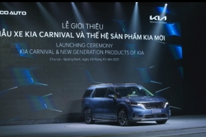 Thaco Auto: Giới thiệu mẫu xe Carnival và thế hệ sản phẩm mới thương hiệu KIA