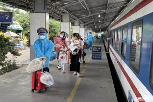 Người miền Trung ở TP.HCM sẽ được về quê bằng tàu hỏa từ ngày 15/10