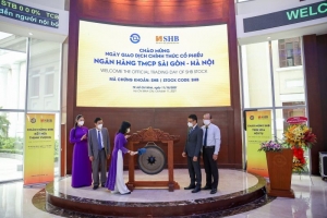 SHB chính thức giao dịch cổ phiếu trên sàn HOSE