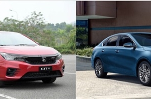 So sánh Kia K3 1.6 Luxury và Honda City RS
