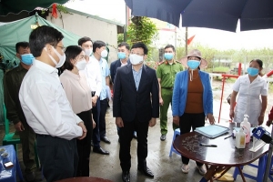 Chủ tịch UBND tỉnh Vĩnh Phúc Lê Duy Thành: "Chủ động chống dịch từ sớm, từ xa"