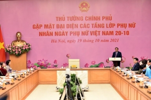 Thủ tướng Chính phủ Phạm Minh Chính: Còn nhiều việc phải làm để phụ nữ có cuộc sống tốt đẹp hơn