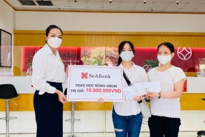 9 em học sinh nghèo do SeABank đỡ đầu hoàn thành tốt nghiệp THPT, trúng tuyển Đại học