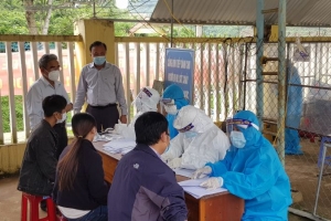 Quảng Nam: Test nhanh phát hiện nhiều ca dương tính Covid-19