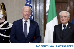 Tổng thống Mỹ, Italy thảo luận biến đổi khí hậu, Covid-19 và tái định cư người dân Afghanistan