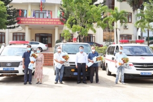 TP. Hồ Chí Minh: Hỗ trợ vật tư y tế cho tỉnh Đắk Lắk phòng, chống dịch Covid-19